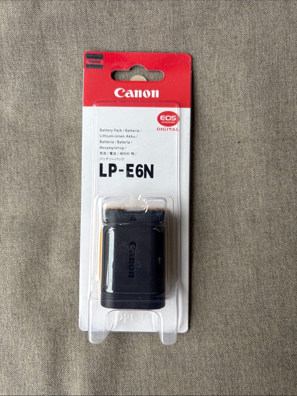 NEW Canon LP-E6N Battery Pack